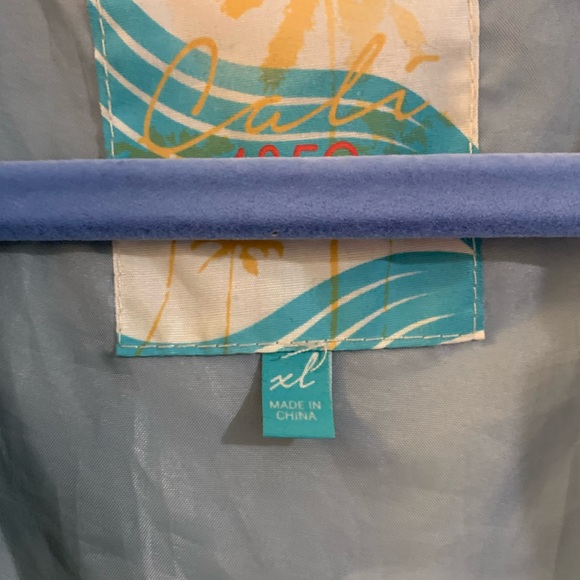 Varsity mint green and white jacket - Picture 2 of 4